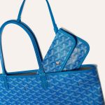Goyard Saint Louis PM Tote Bag Sky Blue - Image 4